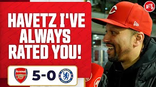 Kai Havetz I've Always Rated You! (Curtis) | Arsenal 5-0 Chelsea