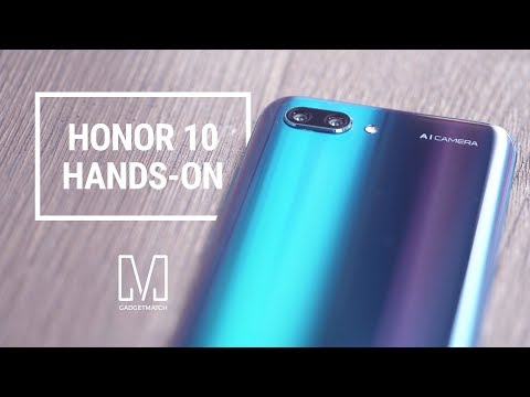 Honor 10 Unboxing and Hands-On