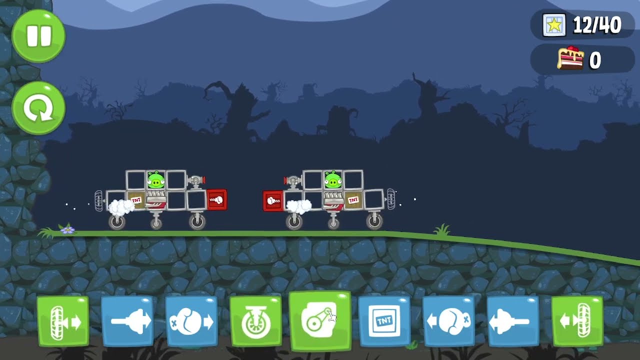 Bad Piggies Vehicle Fight