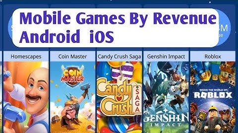 Mobile Games By Revenue  Android  iOS