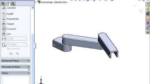 Dutch SolidWorks Lock Mate Tutorial by SolidProfessor