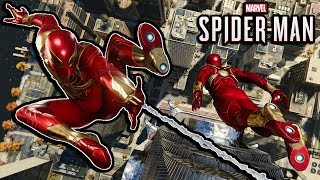 Marvel's Spider-Man (PS4) - Original Iron-Spider Suit (DLC Suit) Free Roam Across NYC screenshot 5