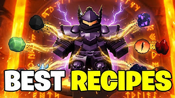 Roblox The Forge NEW BEST WEAPON & ARMOR Crafting Recipe GUIDE (How To)