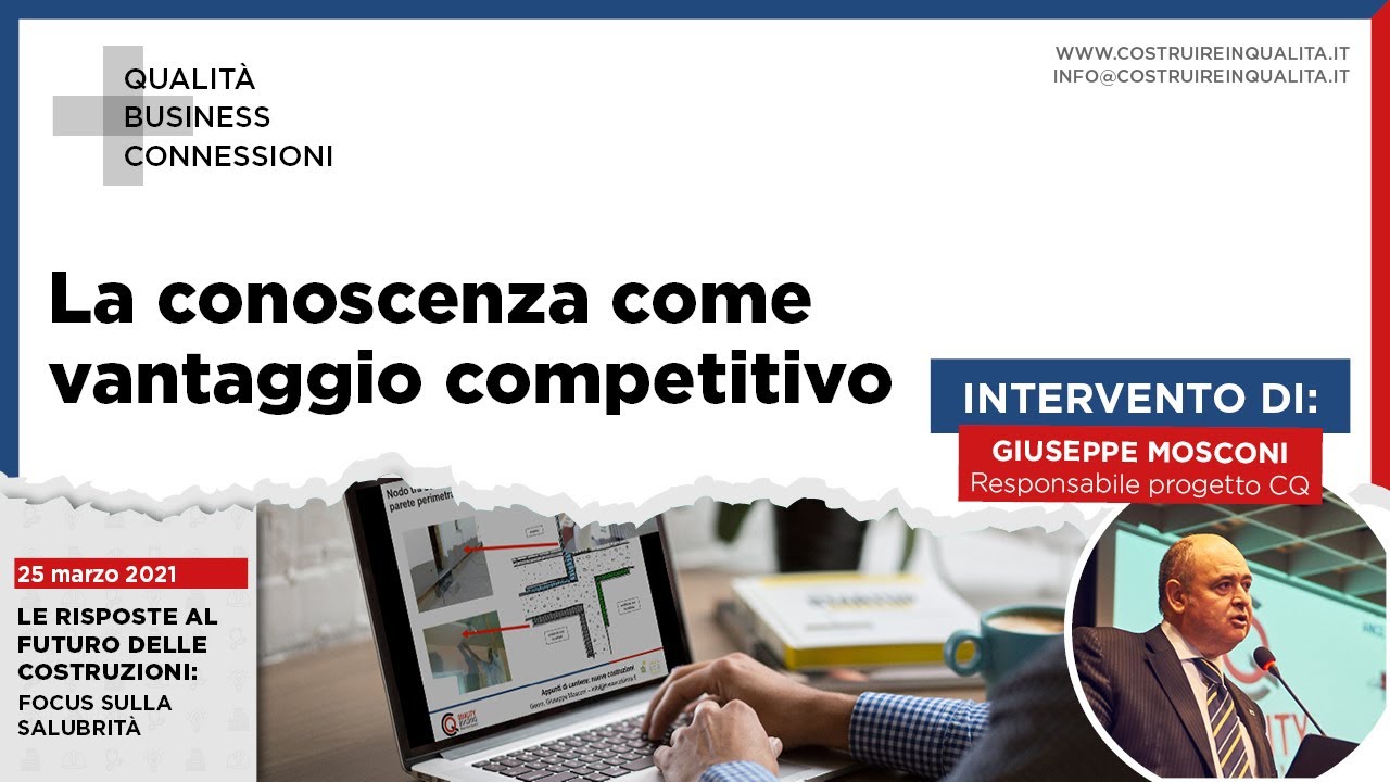 La conoscenza come vantaggio competitivo con Giuseppe Mosconi