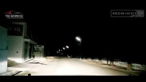 Morimoto D2S 4.0 street view By The Automotive Lighting Experts