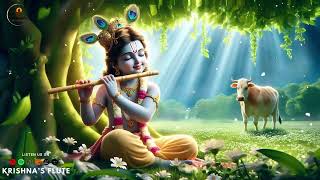 Download Lagu Peaceful Krishna Flute Music | Relaxing \u0026 Soothing Indian Sounds for Study \u0026 Sleep MP3