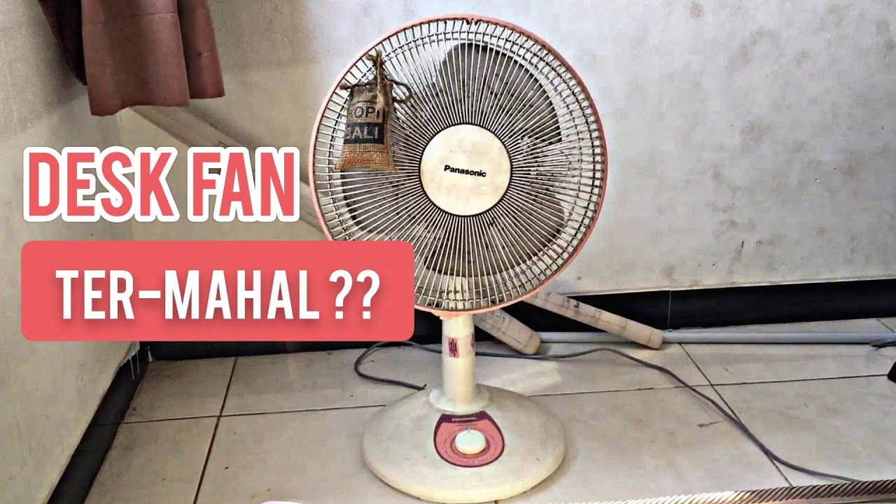 Panasonic Desk Fan F-EK306 (Testing)