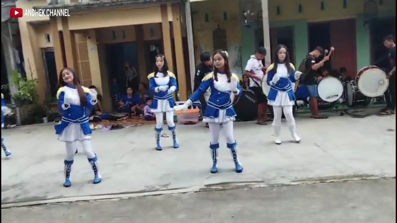 New Randas tampil di semen menur acara ulang tahun mayoret New Randas 2026.