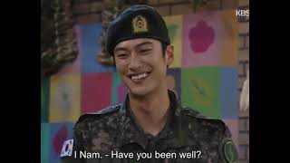 Na In Woo in military uniforms | 187cm
