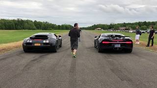 Bugatti Veyron Super Sport Vs. Bugatti Chiron HD Quality