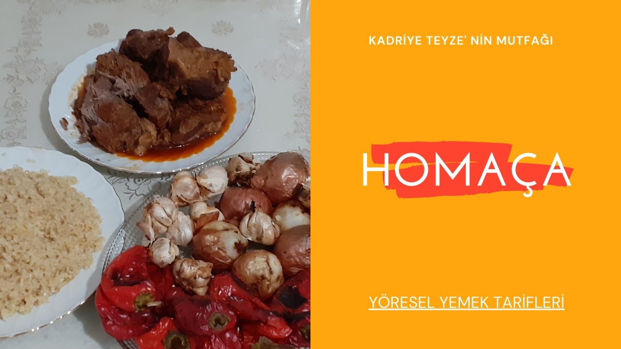 Ankara ( Çubuk ) En Meşhur Yemeği Homaça Nasıl Yapılır | Yöresel Yemek Tarifleri