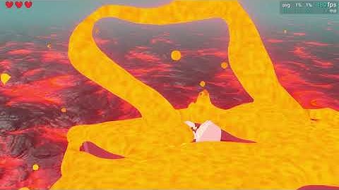 Interactive LavaWaterfall 800 FPS! | Devlog