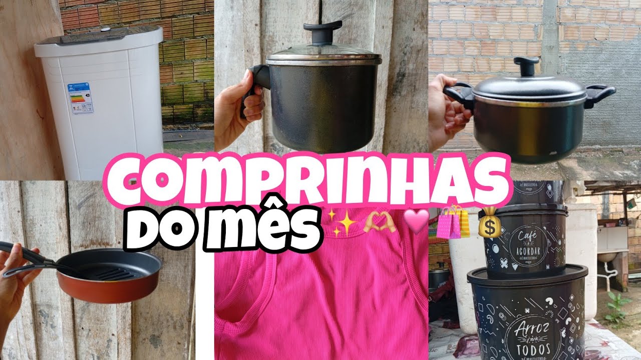 🛍️COMPRINHAS DO MÊS: Mas uma conquista pra dentro de casa.✨🏡