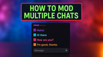 How to Mod Multiple Twitch Chats w/ Chatterino