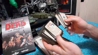 Walking Dead The Prison board game unboxing and review