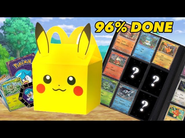 Novas Cartas Pokémon do McDonald's, coleção 2022! Unboxing +