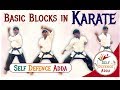 BASIC BLOCKS IN KARATE | Self Defence Adda | Malgani Prasad Goud
