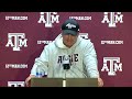 Texas A&M Press Conference | Week 6 | 2026 SEC Football