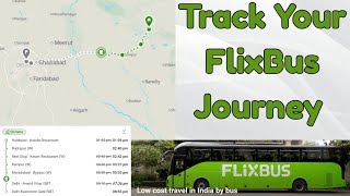 How to track flixbus journey online l flix bus kaise track kare