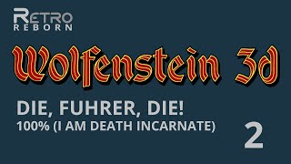 Wolfenstein 3D (DOS) - Die, Fuhrer, Die! - E3M2 - 100% (I am Death incarnate)