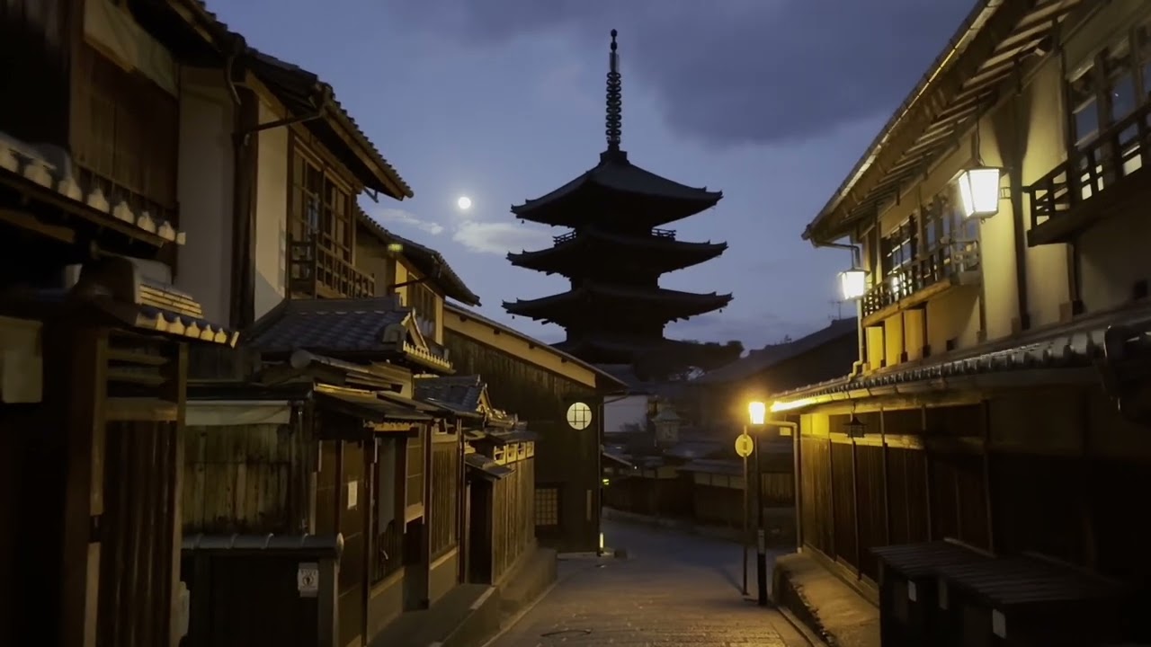 Early Morning Walk in Gion, Kyoto | Calm Japan | 4K
