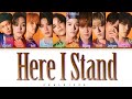 TREASURE (トレジャー) - &#39;Here I Stand&#39; (Color Coded Lyrics Eng/Kan/Rom/가사)