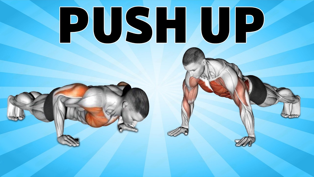 Ultimate PUSH UP workout at home - YouTube