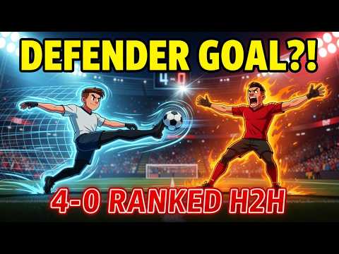 4-0 RANKED H2H WIN! Guerreiro & Rooney Double, Klose Goal | FC Mobile