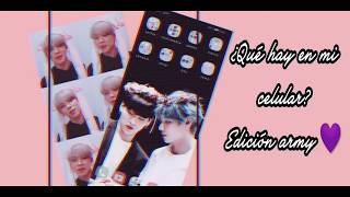 ¿Qué hay en mi celular? Edición army 💜 What's on my phone #bts #army screenshot 3
