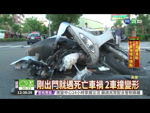 飆速逆向撞轎車 騎士噴飛不治