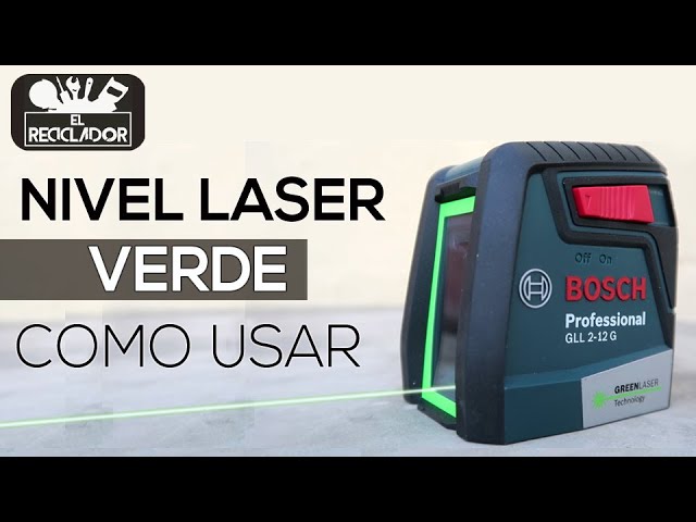 202 Nivel laser verde - Como usar 
