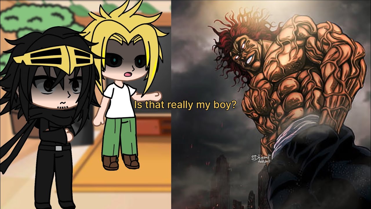 Class 1A react to Deku as Yuujiro Hanma|| BNHA/MHA || GCRV |I No Ships ||