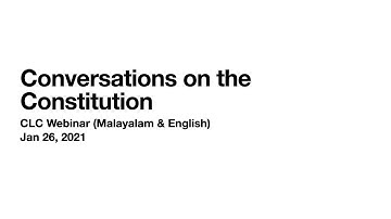 An Alternative Narrative about the Constitution: Prof. G. Mohan Gopal