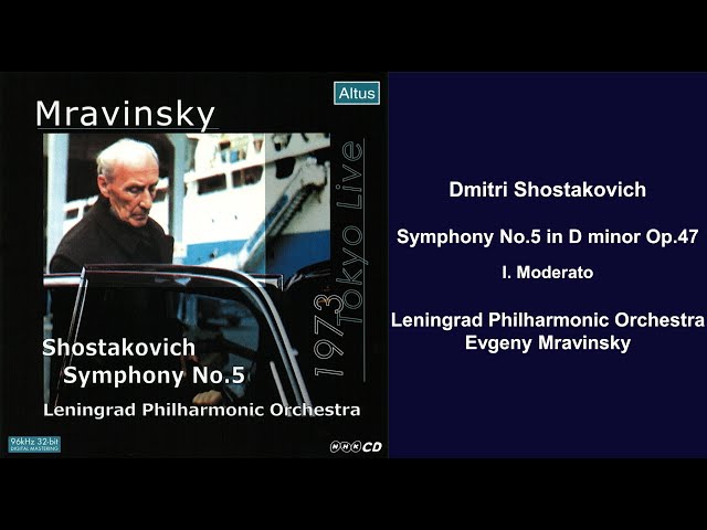 Dmitri Shostakovich: Symphony No.5 in D minor Op.47 - I. Moderato - Evgeny  Mravinsky