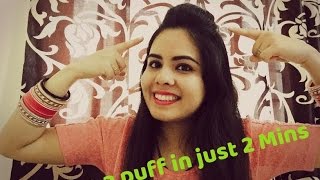 How To Make Perfect Front Puff In 2 Min Diy Hairstyle