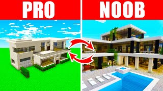 Minecraft NOOB vs. PRO: SWAPPED LUXURY HOUSE in Minecraft (Compilation) by Sub 40,796 views 2 years ago 10 minutes, 29 seconds