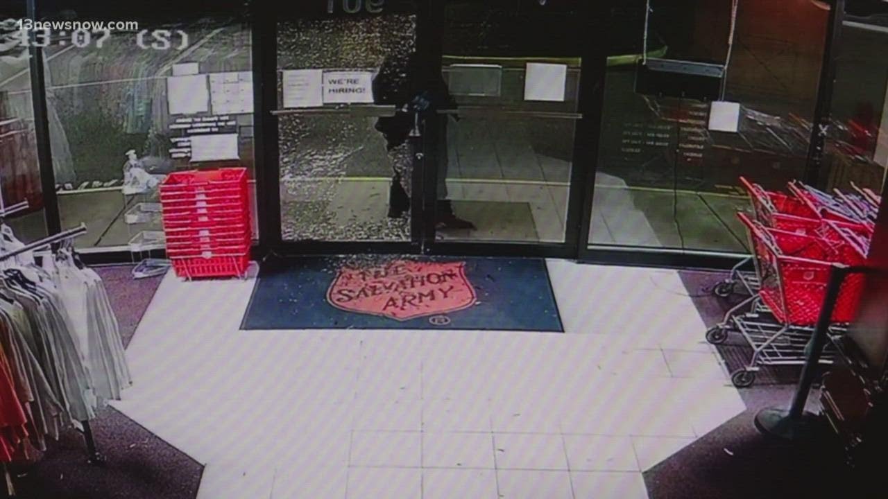 String Of Break ins At Salvation Army Stores Across Hampton Roads YouTube String Of Break Ins At Salvation Army Stores Across Hampton Roads Youtube