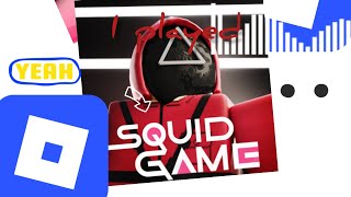 I played squid game in roblox for the first time| #SUAGO 