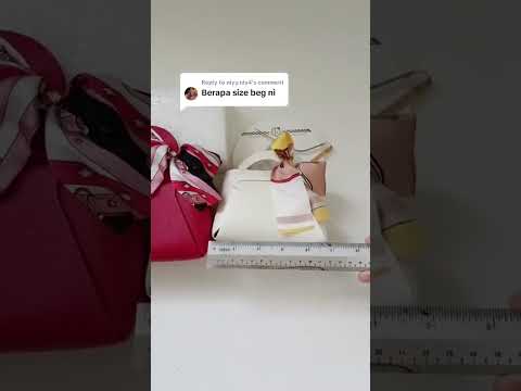 Подарункова сумочка з бантом GiftBag, чорна, 2 штуки, видео 1