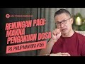 Renungan pagi makna pengakauan dosa  doa pagi  saat teduh bersama ps philip mantofa