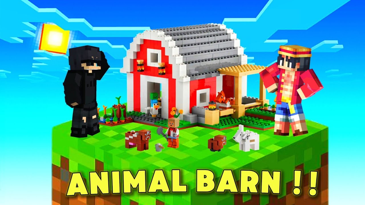 Our First BARN In Oneblock Minecraft