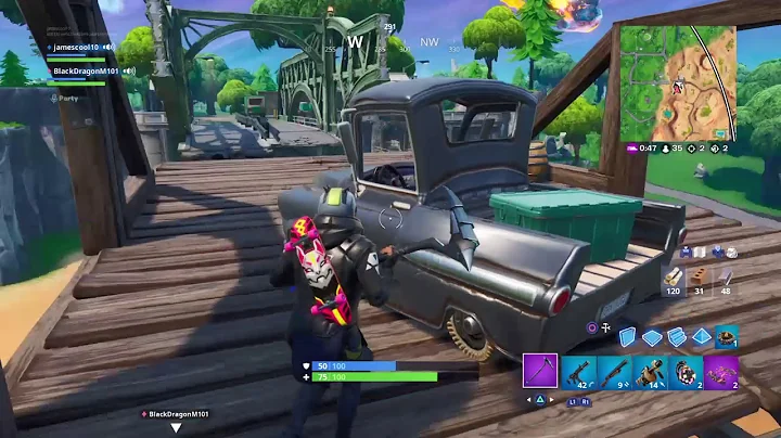 Playing fortnight with the boys