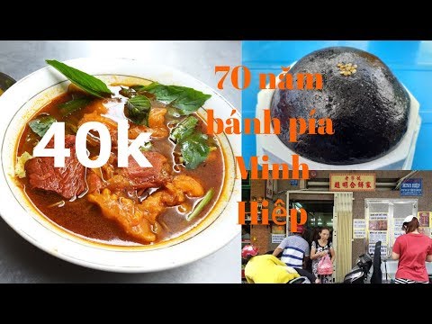 30 năm Xe mì bò kho ở hẻm 392 Nguyễn Trãi q.5 - 70 năm bánh pía Minh Hiệp q.6: NGON