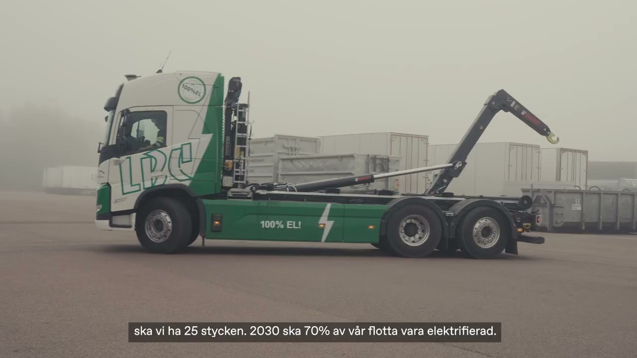 LBC Frakt, finalist Transportföretagens Hållbarhetspris 2024