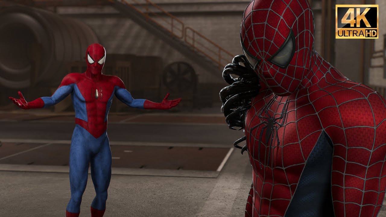 Скотт Джонсон в классическом костюме спасает Тумстоун (NG+) - Геймплей Marvel’s Spider-Man 2 (4K6...