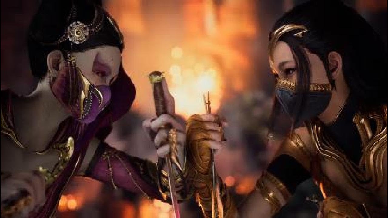 MILEENA VS KITANA KOMBAT LEAGUE MK1 (Janet Cage) Tdawg Gameplay - YouTube