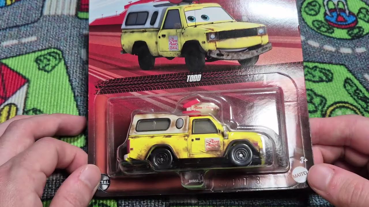 Disney Pixar Cars Todd Diecast Model Opening - Disaster Rides Ep15