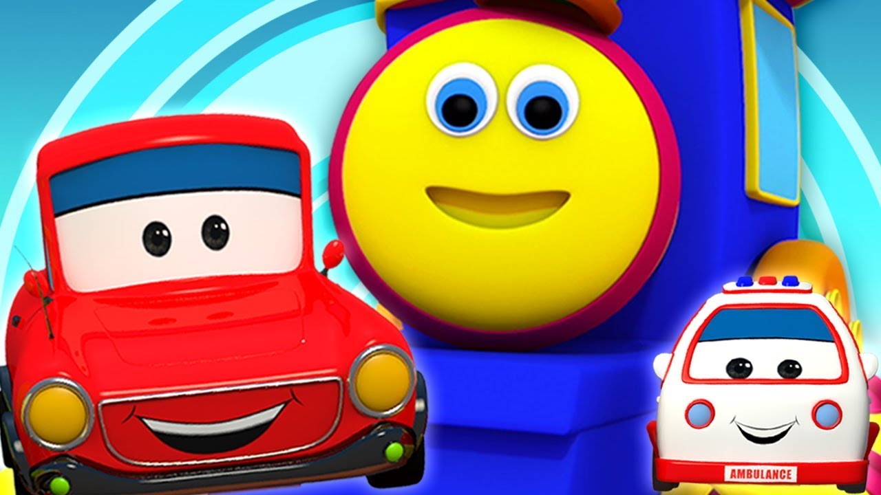 列車をボブする | 輸送アドベンチャー | 教育ビデオ | 子供のための動画 | Bob Transport Adventure Train | Bob The Train Japan | 童謡