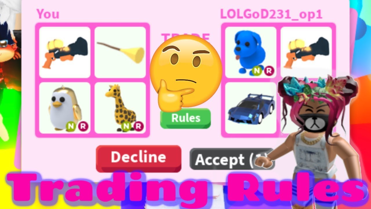 Trading Guidelines, Roblox Adopt Me