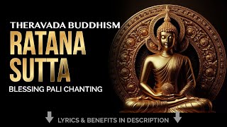 RATANA SUTTA The Jewel Discourse | Buddhist Pali Chanting